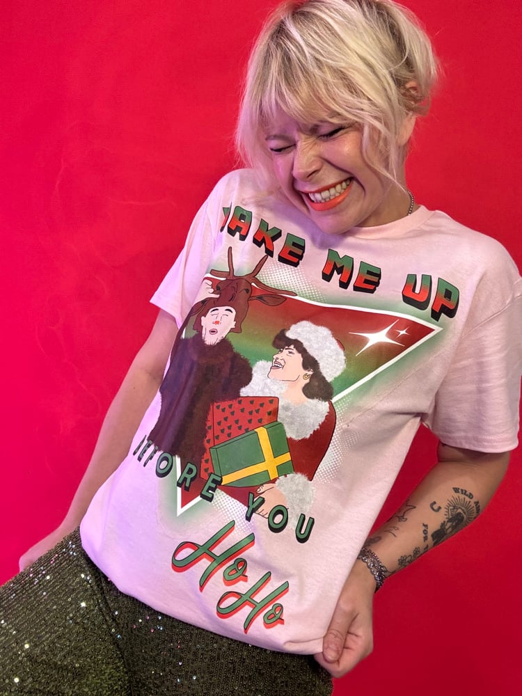 Image of wake me up before you ho ho wham Christmas