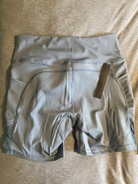 Image 3 of gym shorts with pockets