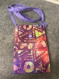 Batik cross body bag