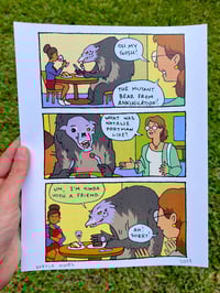 Mutant Bear Signed Print