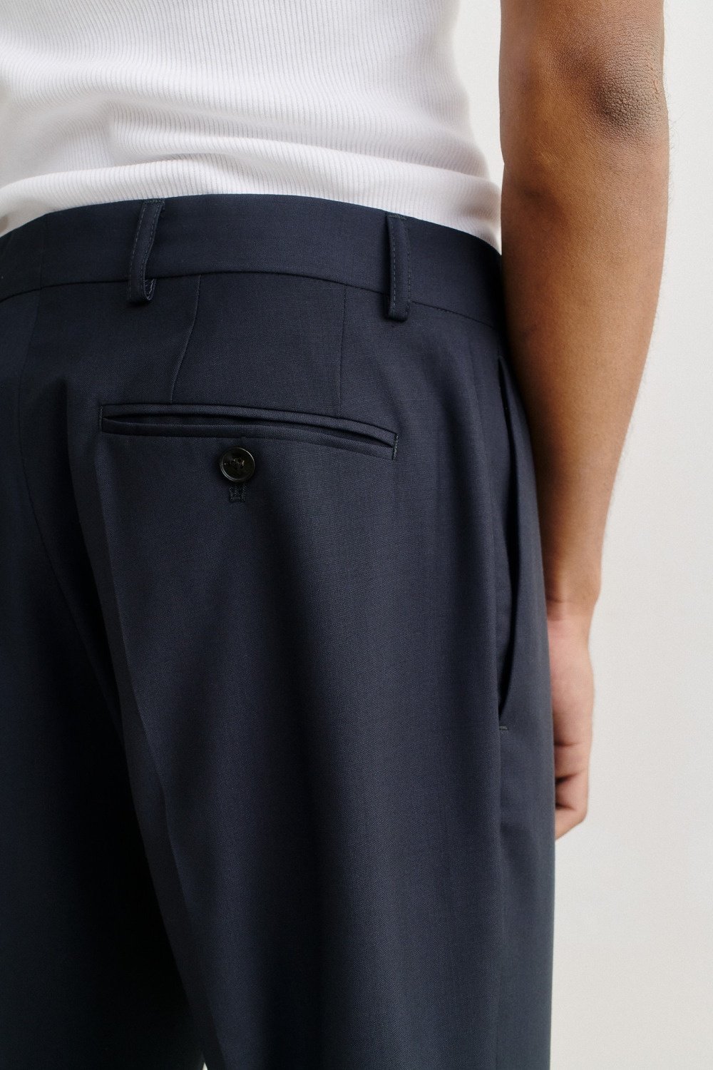 Image of A KIND OF GUISE RELAXED TAILORED TROUSERS