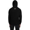 BOSSFITTED Red and Black 4 Logo Unisex Hoodie