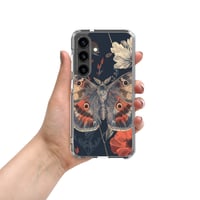 Image 1 of Grunge Goth Style Cottagecore Moth Clear Case for Samsung®