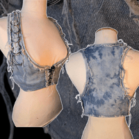 Image 1 of Frayed vest size XS-S