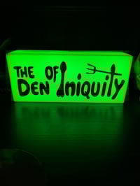Image 4 of Den of Iniquity Light Box Sign 