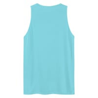 Image 2 of Birdflip® aqua embroidered tank