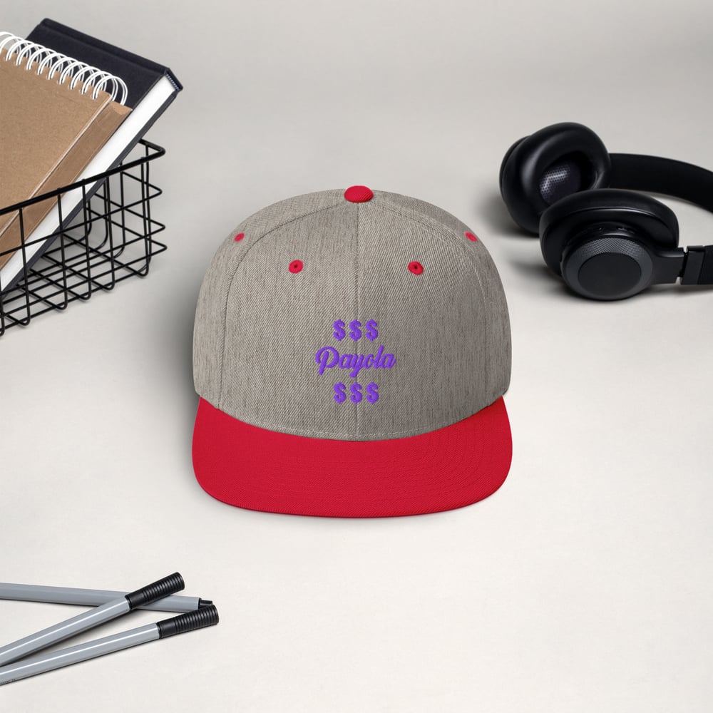 Payola Embroided Snapback Hat