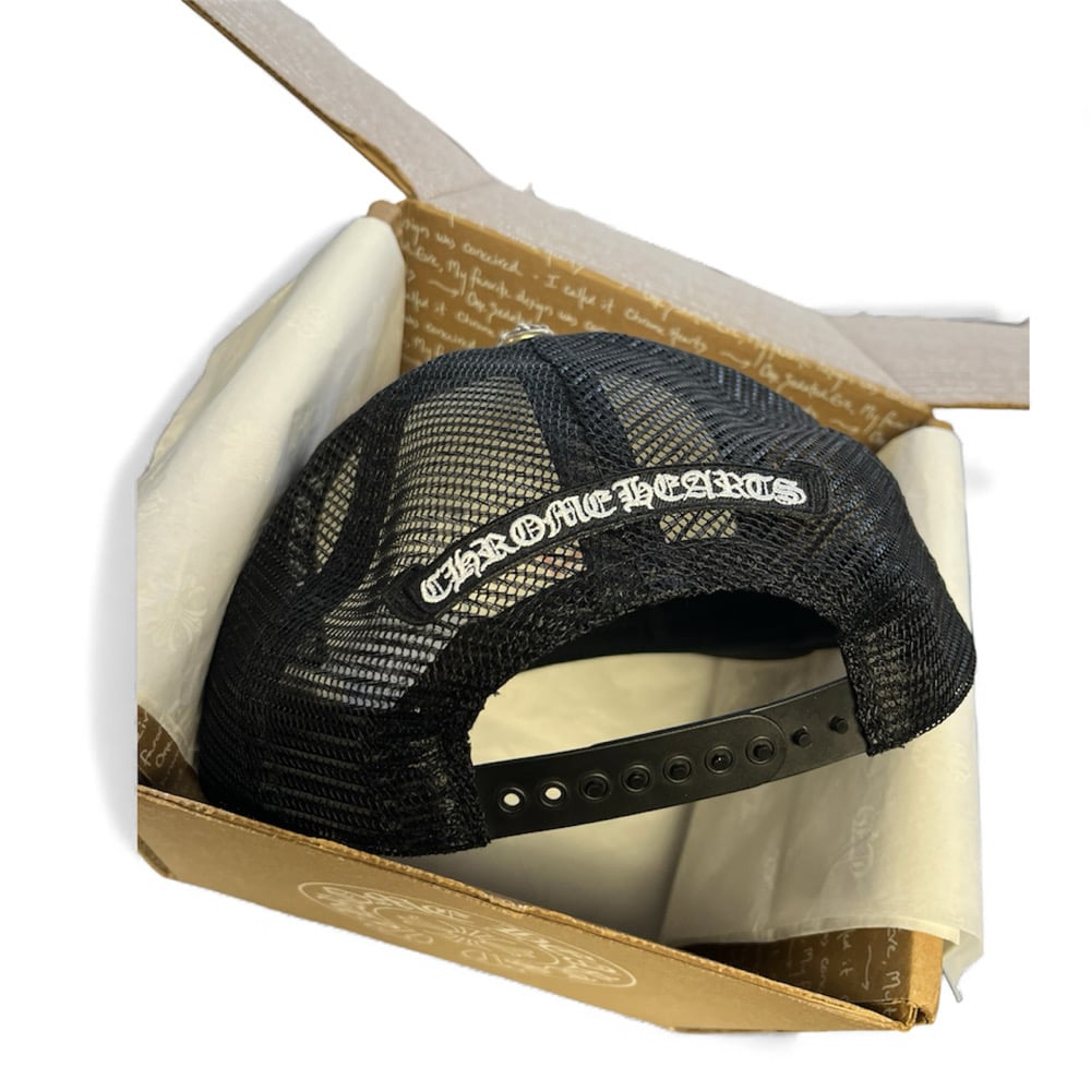 Image of Chrome Hearts Triple Cross Patch Hat