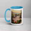 Peaceful Patio Garden Mug - Lt. Blue