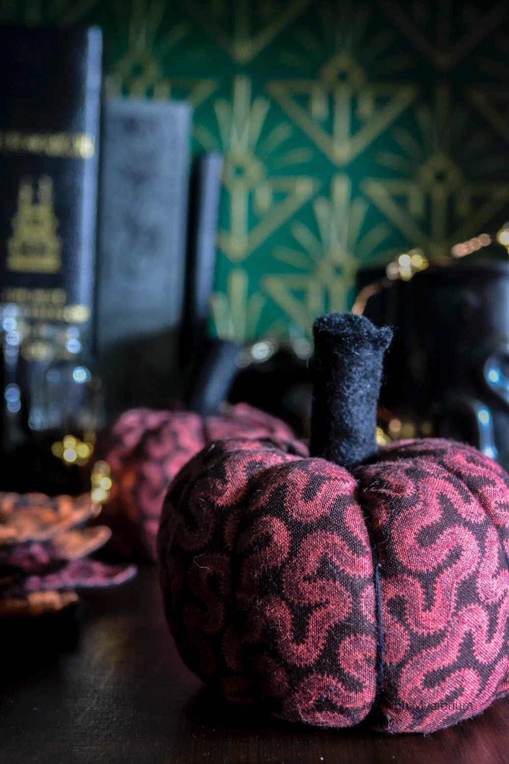 Decorative Brains Pumpkin