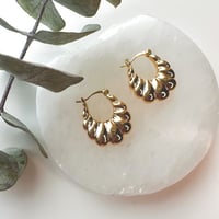 Image 2 of NIGHT OUT CROISSANT HOOPS