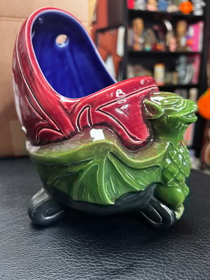 Image of Rare “Doom Muggy” Tiki Diablo/Tahiti Gil A.P. (Artist Proof) Test Glaze: Red/Grn/Blk