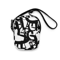 Image 1 of Black Cargo - Contemporary Urban Art Apparel for the Woke  - Script - Utility crossbody bag