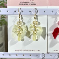 Image 2 of Ribbon Earrings