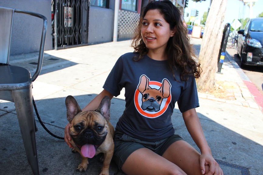 Image of Bandit the Bully-Gray Tee