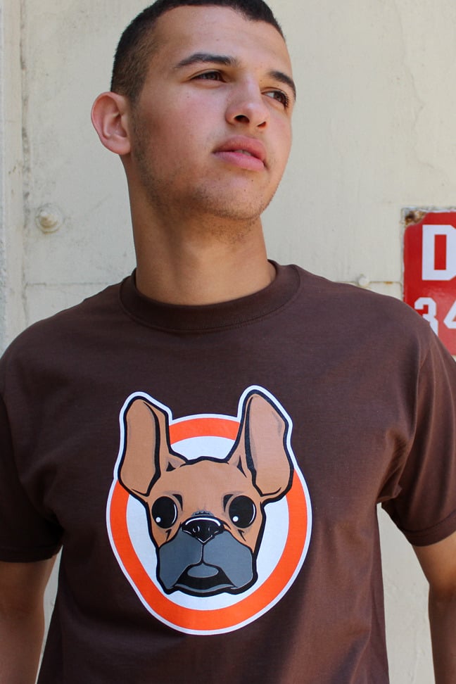 Image of Bandit the Bully-Brown Tee