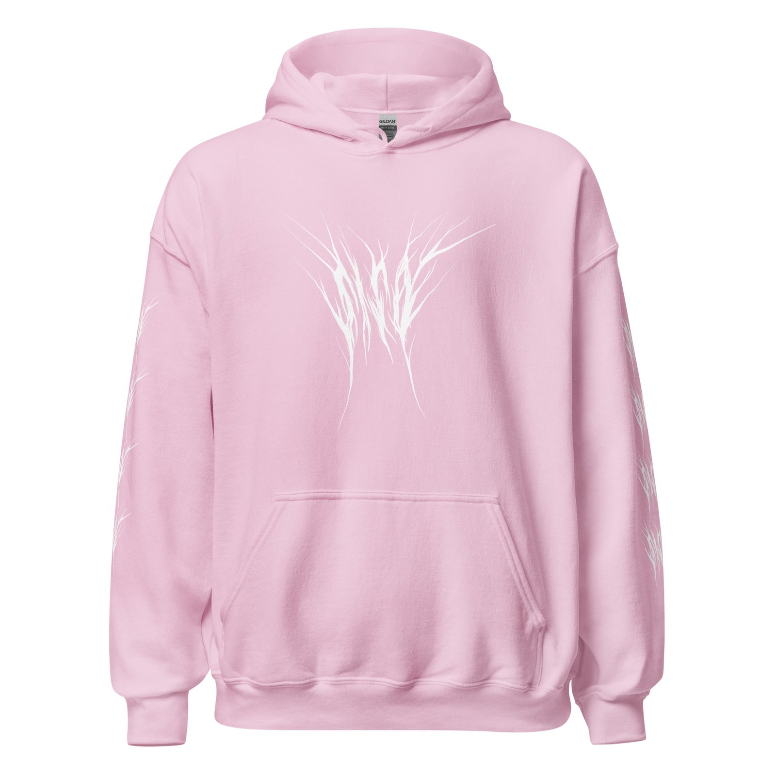 Pink logo zip-up sweatshirt | The Kooples US
