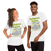 Image 1 of Religious Equity Unisex t-shirt