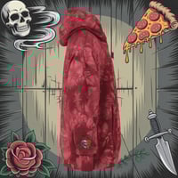 Image 4 of Skull Slice Champion Embroidered Tie-Dye Hoodie