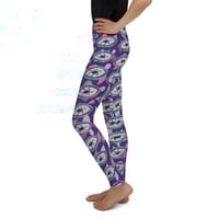 Image 3 of Evil Eye 2 Youth Leggings