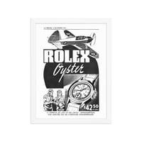 Image 4 of Rolex 1941 Ad framed poster