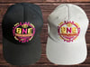 BNE WorldWide Hat 🌍 (pink and yellow)