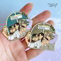 Image 1 of Jin's Selfie Time Enamel Pin 🤍