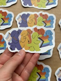 Image 2 of Pride March Sticker