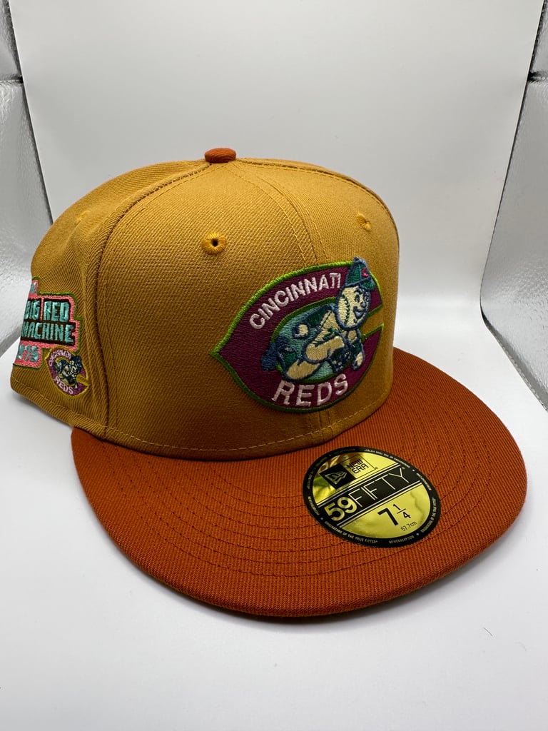 Cincinnati Reds “Burnt Umber” Myfitteds 7 1/4