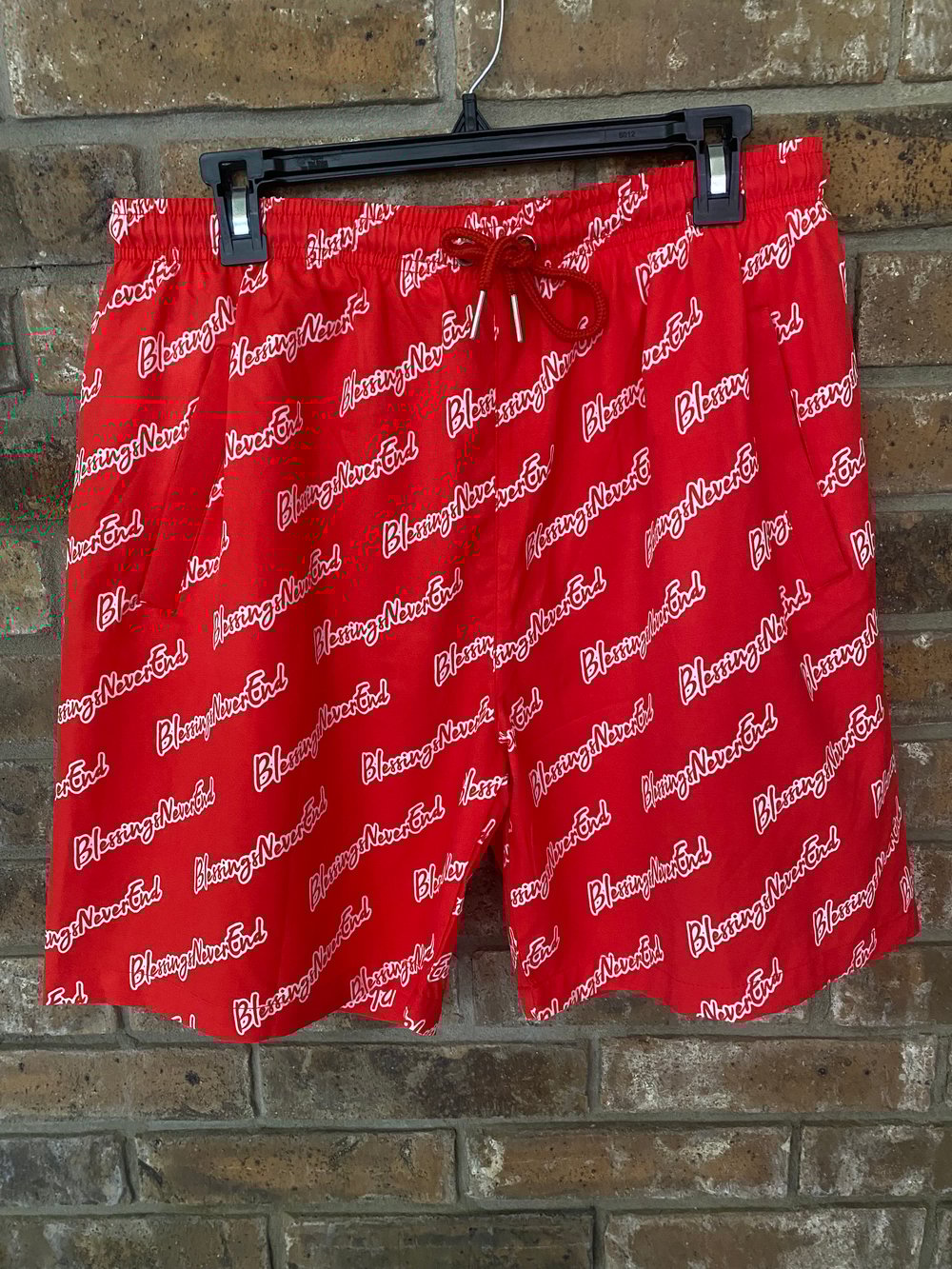 BNE Signature Shorts (red)