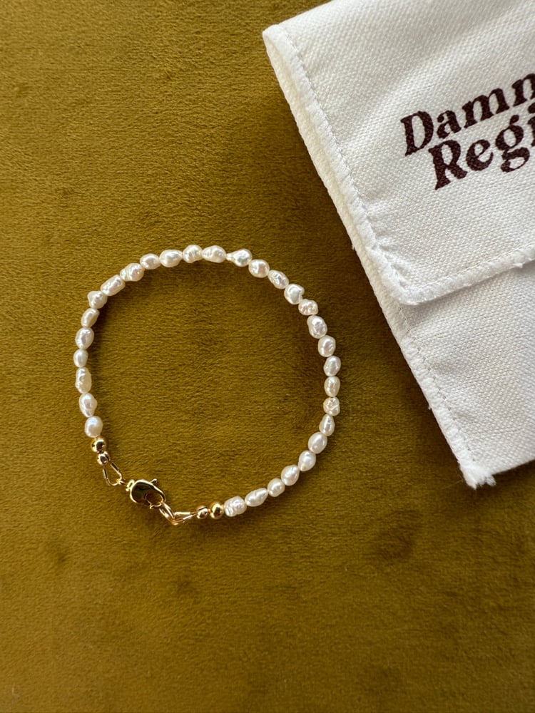 Image of Rice pearl anklet 