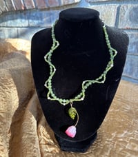 Image 1 of “Jade Petal” Necklace 