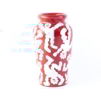 Image 2 of RED BALACLAVA MAN VASE