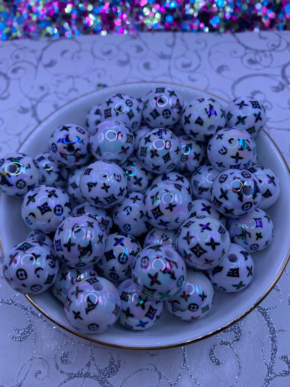 Image of CookiesLoveGold  (5pc) bead