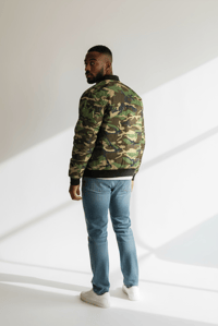 Image 3 of Bomber Doudoune Camo