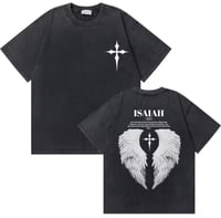 Image 1 of Vintage Christian Jesus Shirt (Isaiah Right Symbol)