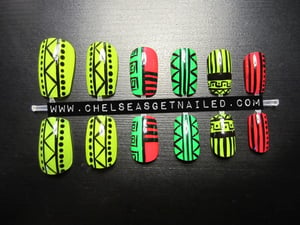 Image of Tribal Press On Nails