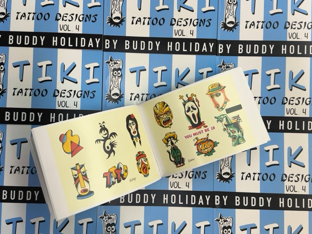 Tiki Tattoo Designs Vol. 4