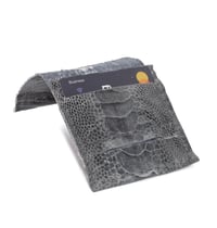 Image 2 of Ostrich Leg One Piece Bifold Wallet