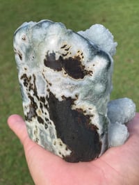 Image 9 of Druzy Amethyst with Polished Stalactites Edges #955