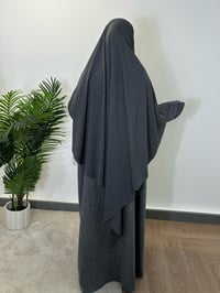 Image 2 of grey jersey khimār