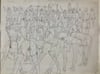 Charles Reynolds, Untitled 01, 60s pencil drawing on illustration board, 76,5 x 102 cm