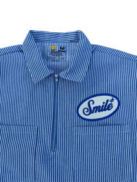Image 2 of Medium blue quarter zip 