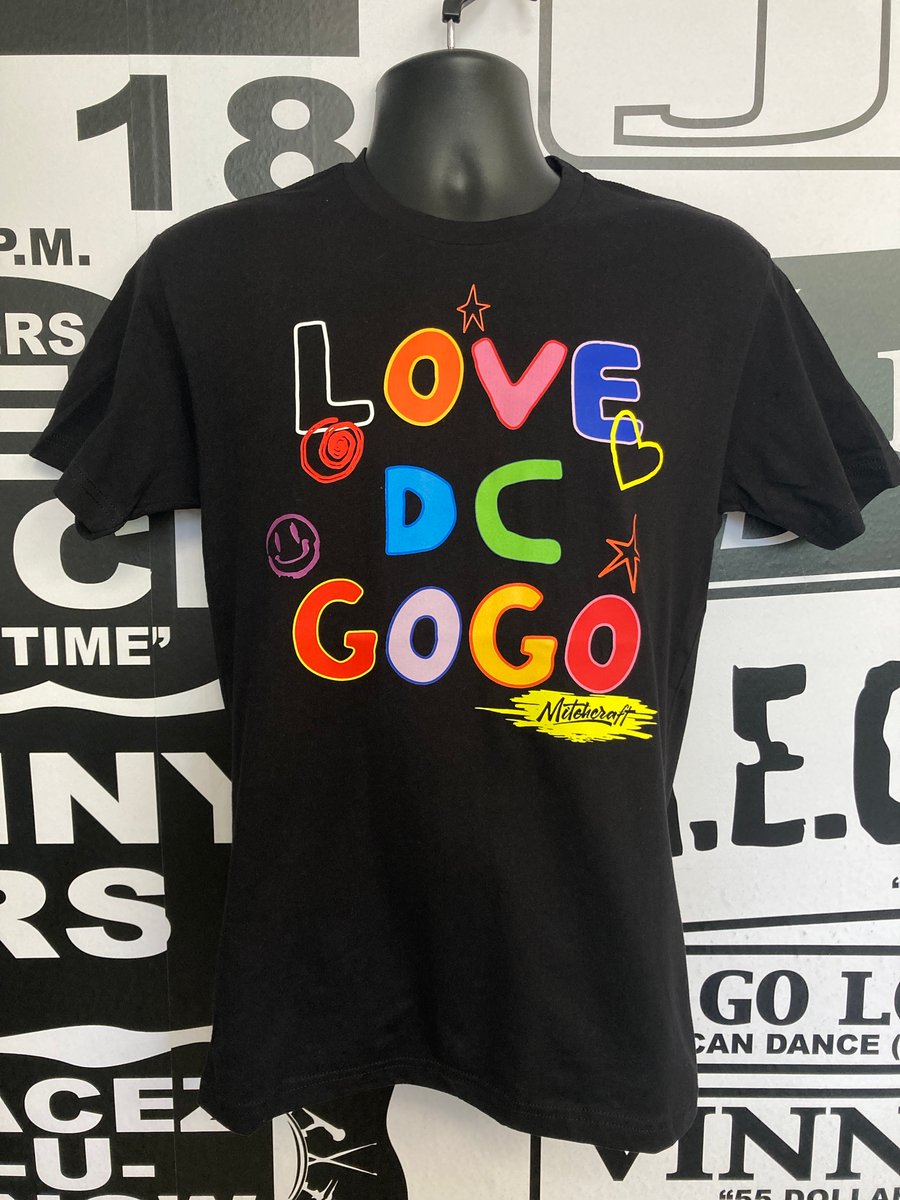 Image of LOVE DC GOGO MITCHCRAFT CRANKA Black T-shirt
