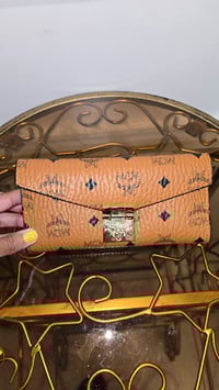 Image 1 of Monogram Print Standard Wallet