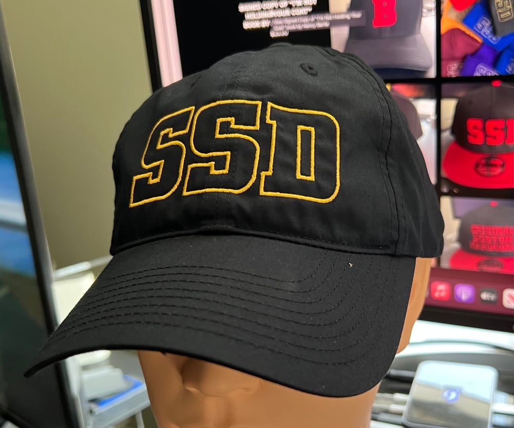 Nike Black Unstructured Twill SSD Outline Logo Hat