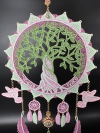 Image 7 of Large Tree Of Life Dreamcatcher