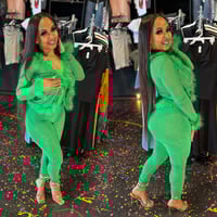 Image 1 of Faux Fur Mesh Set