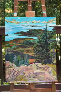 Views from Mount Megunticook, Maine.
