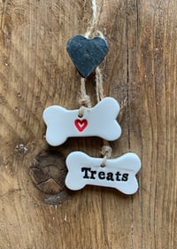 Image 1 of Treats Bone Shape Tags